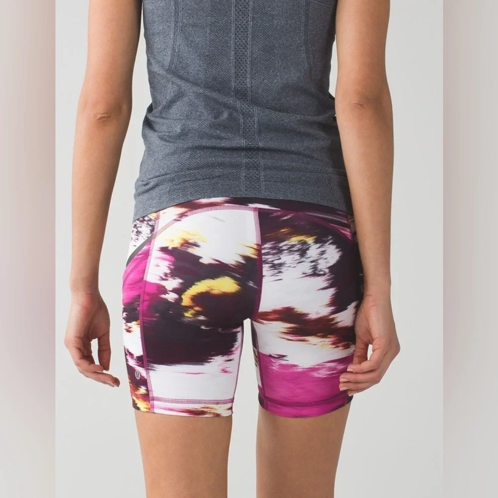 Lululemon What The Sport Gym Workout Spandex Short II